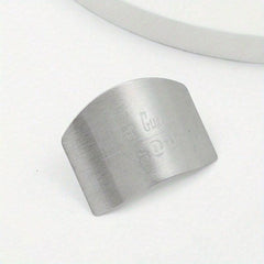 Stainless Steel Finger Guards for Cutting - Hand Protector to Avoid Injury