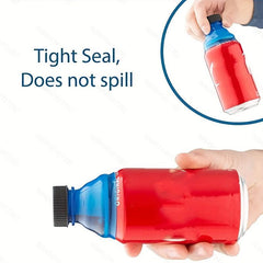 1pc Reusable Clear Soda Can Lid - Perfect Picnic & Beach Accessory