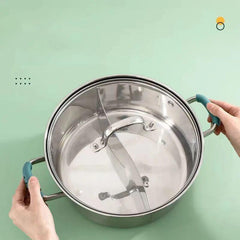 Non Slip Silicone Pot Handle Cover Protects Hands from Scalding