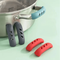 Non Slip Silicone Pot Handle Cover Protects Hands from Scalding