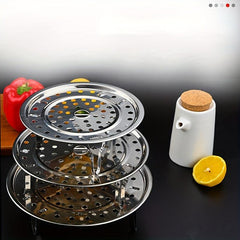 Stainless Steel Steamer Rack for Healthy Cooking