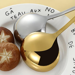 6pcs Stainless Steel Kitchen Utensils Set Golden Cooking Tool Set