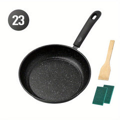 Nonstick Stainless Steel Frying Pan Skillet Egg Omelet Wok Pan