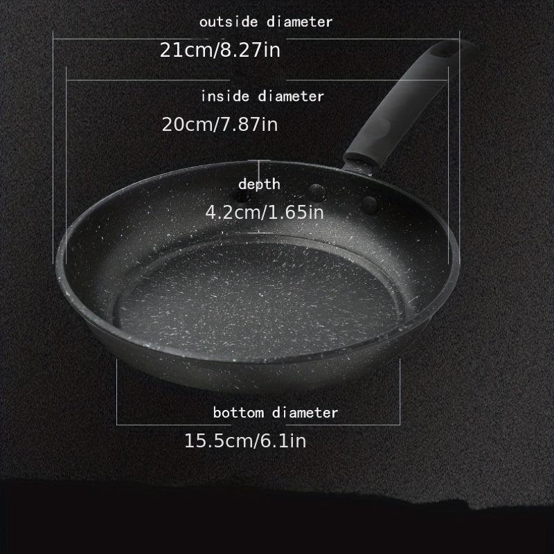 Nonstick Stainless Steel Frying Pan Skillet Egg Omelet Wok Pan