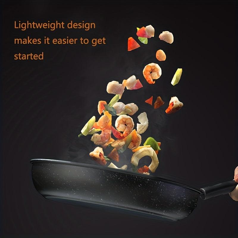 Nonstick Stainless Steel Frying Pan Skillet Egg Omelet Wok Pan
