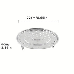 Stainless Steel Dumpling Steamer Rack Telescopic Steaming Rack