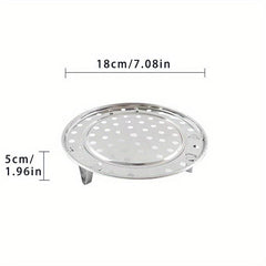 Stainless Steel Dumpling Steamer Rack Telescopic Steaming Rack