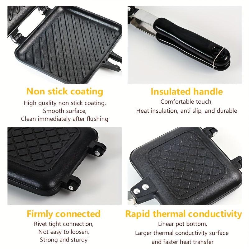 Non-stick Sandwich Maker Double Sided Frying Pan