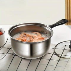 201 Stainless Steel Cooking Pot Large Capacity for Camping and Home Use
