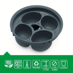 4 In 1 Egg Poacher Non Stick Egg Cooker Kitchen Gadgets