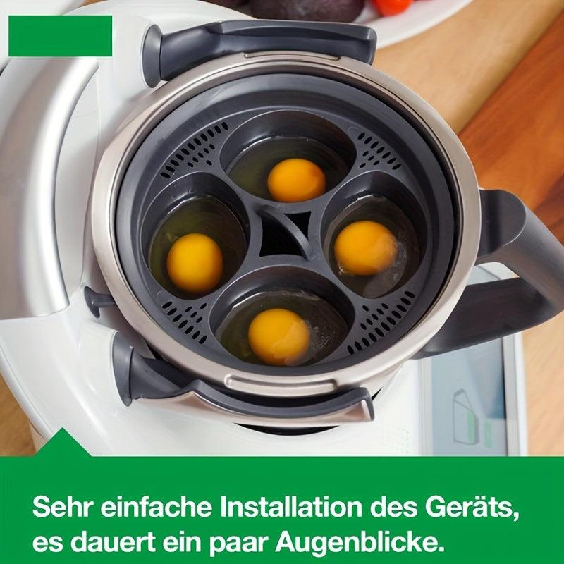 4 In 1 Egg Poacher Non Stick Egg Cooker Kitchen Gadgets