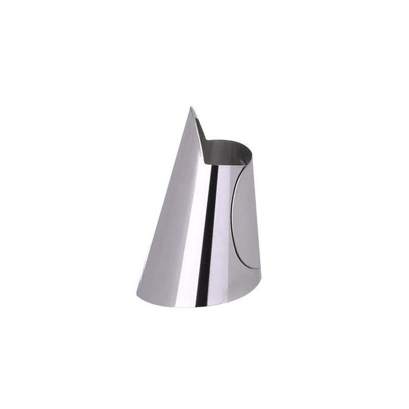Stainless Steel Finger Protector for Safe Cutting Food Kitchen Gadget