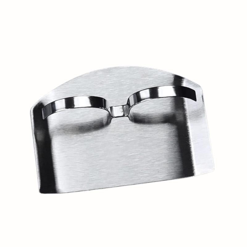 Stainless Steel Finger Protector for Safe Cutting Food Kitchen Gadget