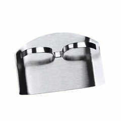 Stainless Steel Finger Protector for Safe Cutting Food Kitchen Gadget
