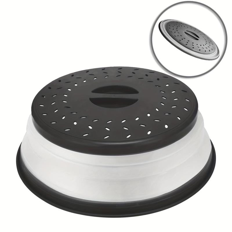 BPA Microwave Lid 10 inch Foldable Splash Lid Food Filter Dishwasher Safe