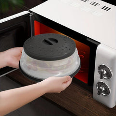 BPA Microwave Lid 10 inch Foldable Splash Lid Food Filter Dishwasher Safe