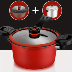 3.5L Sauce Pot Non-Stick Stew Pot for Gas & Induction Cooker
