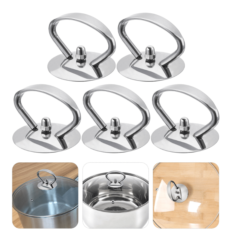 3pcs Pot Lid Knob Replacement Rust-proof Cookware Handle