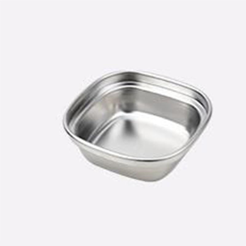 Stainless Steel Sauce Dish for BBQ and Kitchen, Perfect for Dipping