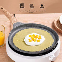 Nonstick Crepe Pan with Wooden Handle