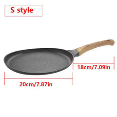Nonstick Crepe Pan with Wooden Handle