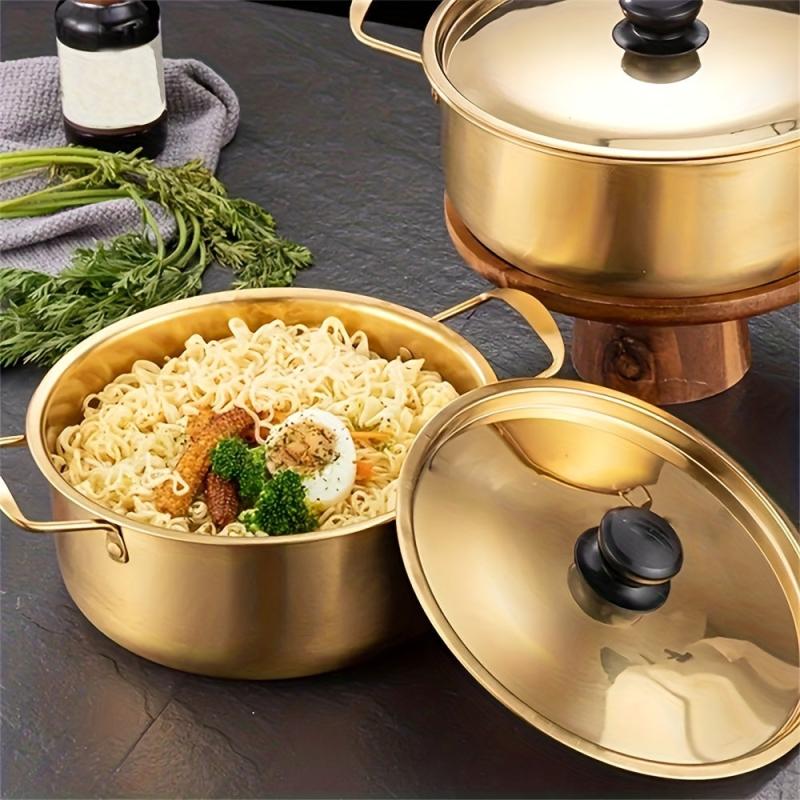Stainless Steel Pot for Soups Ramen Instant Noodles Hot Pots