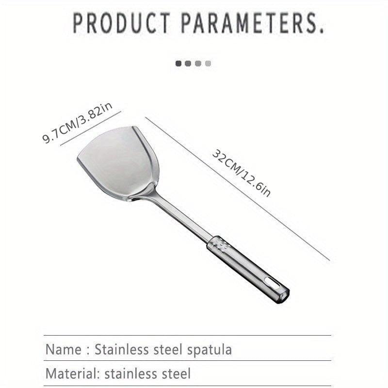 1pc Kitchen Steel Shovel Stainless Steel Spatula Cooking Tool