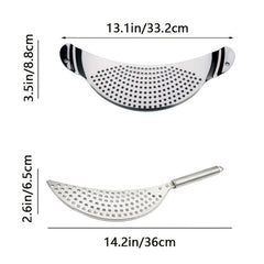 Stainless Steel Pot Strainer Pasta Strainer Colander Kitchen Tool