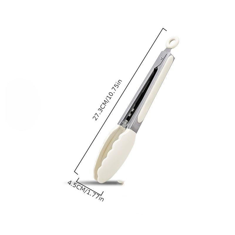 Silicone Clip High Temp Resistant Food Frying Steel Steak Clip