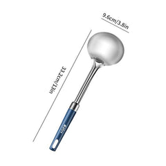 Stainless Steel Utensil Set - Spatula, Ladle, Slotted Spoon - Non Stick