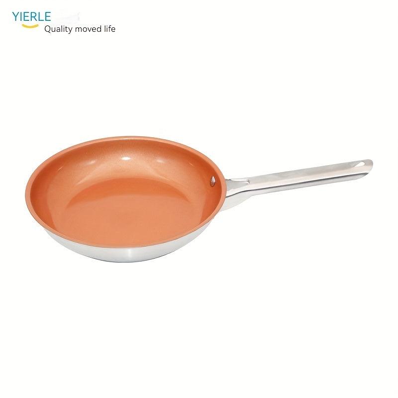 Non Stick Healthy Stainless Steel Infused Ceramic 7 9 Fry Pan PTFE PFOA & PFAS