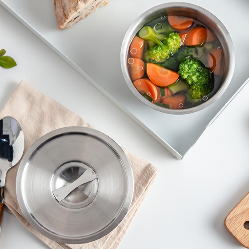 Stainless Steel Steamed Egg Bowl Rice Bowl
