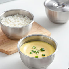 Stainless Steel Steamed Egg Bowl Rice Bowl