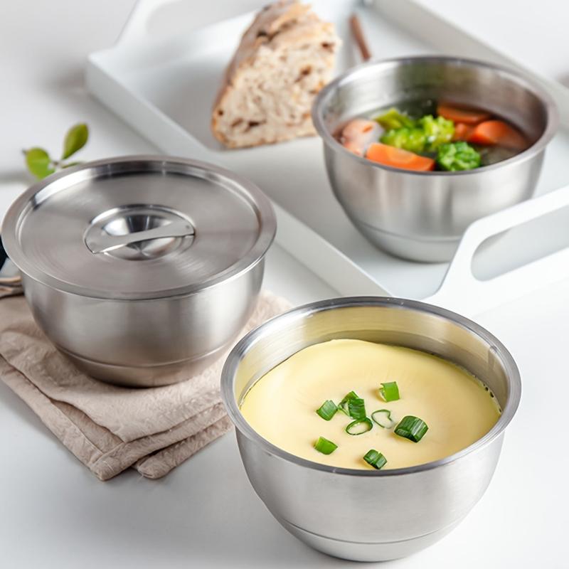 Stainless Steel Steamed Egg Bowl Rice Bowl