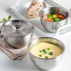 Stainless Steel Steamed Egg Bowl Rice Bowl