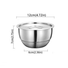 Stainless Steel Steamed Egg Bowl Rice Bowl