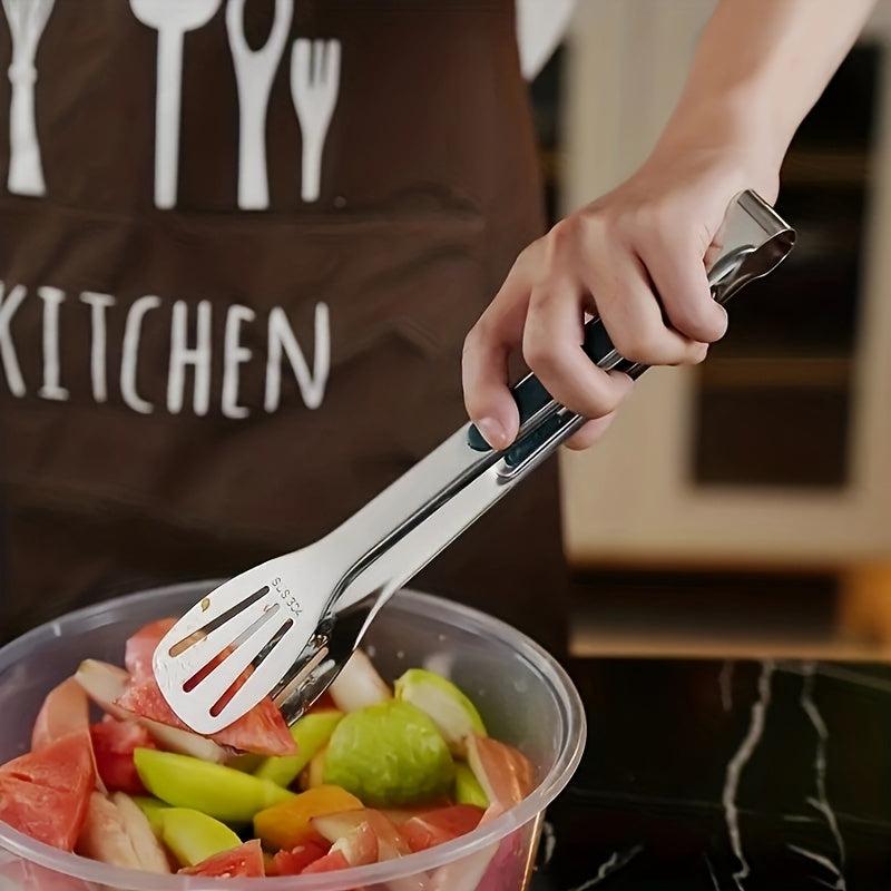 Stainless Steel Food Tongs Non Slip Cooking Tools