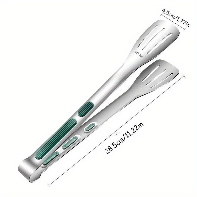 Stainless Steel Food Tongs Non Slip Cooking Tools