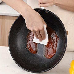 Cast Iron Nonstick Wok 11.02in Frying Pan Pancake Egg Steak Pot