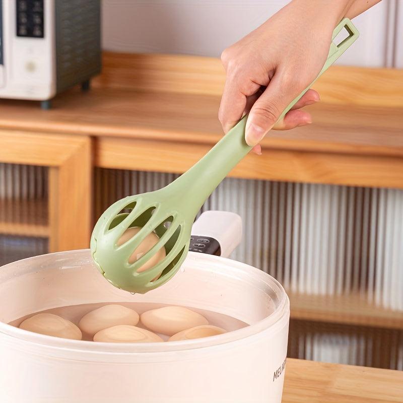1pc 25.4cm Long Cooking Tongs Heat-resistant Food Serving Grill Pasta Baking