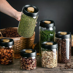 High Vacuum Glass Jar for Freshness and Anti Oxidation