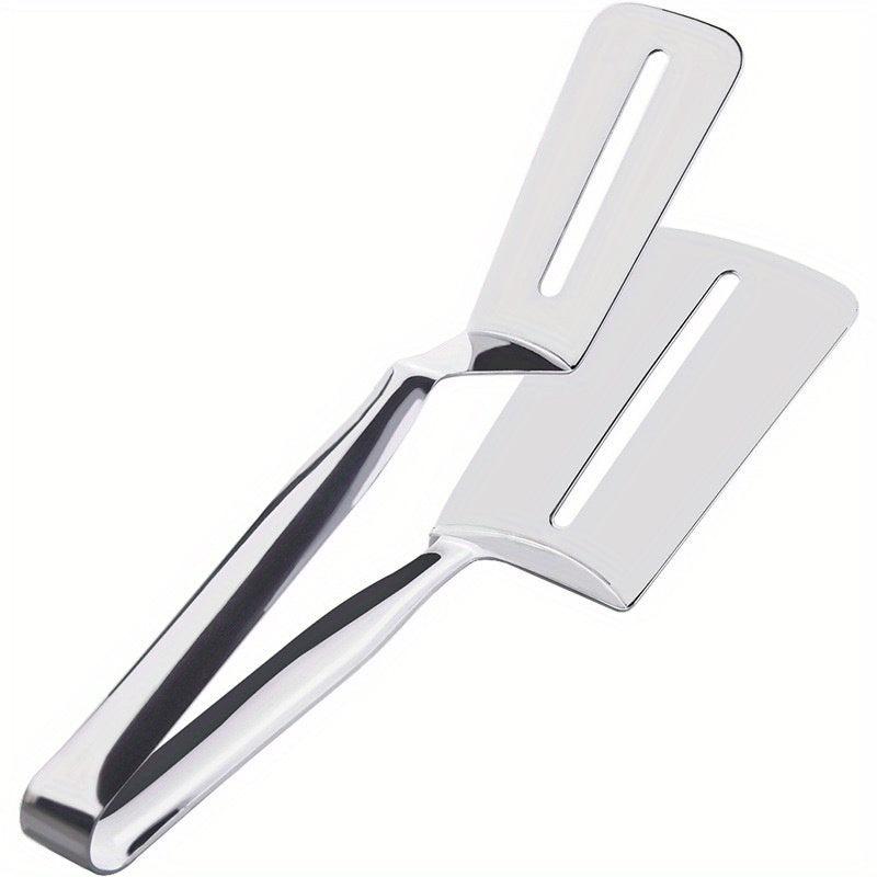 1pc Stainless Steel BBQ Tong - Cooking Frying Baking Grilling Kitchen Gadgets