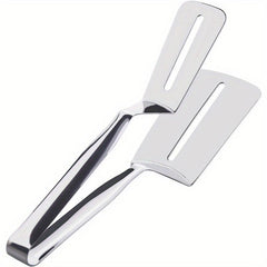 1pc Stainless Steel BBQ Tong - Cooking Frying Baking Grilling Kitchen Gadgets