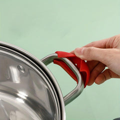 2Pcs Pan Handle Case Fadeless Skid Resistance Kitchen Gadgets