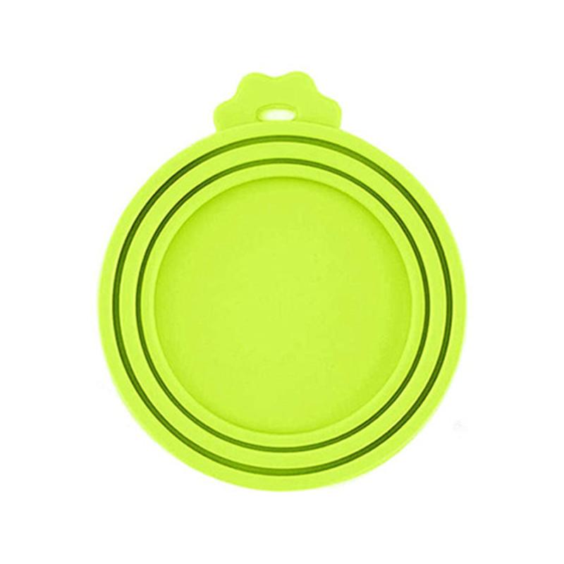 1pc Reusable Silicone Pet Food Can Covers Fits Most Standard Cans BPA-Free