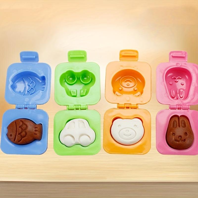 6pcs Boiled Egg Mold Kit - Create Funny Egg Shapes