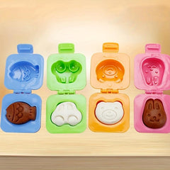 6pcs Boiled Egg Mold Kit - Create Funny Egg Shapes