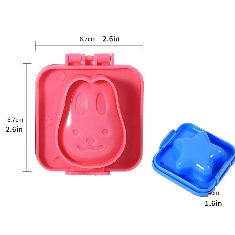 6pcs Boiled Egg Mold Kit - Create Funny Egg Shapes