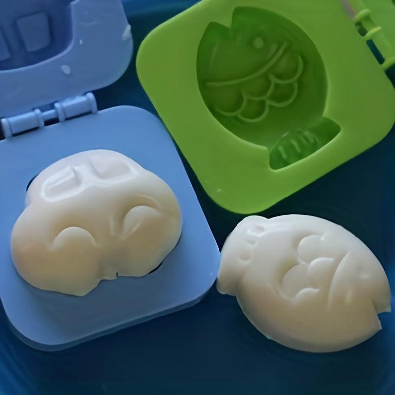 6pcs Boiled Egg Mold Kit - Create Funny Egg Shapes