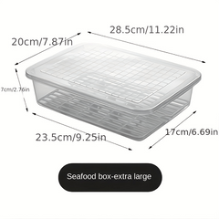 Durable Food Storage Box for Refrigerator - Keep Food Fresh